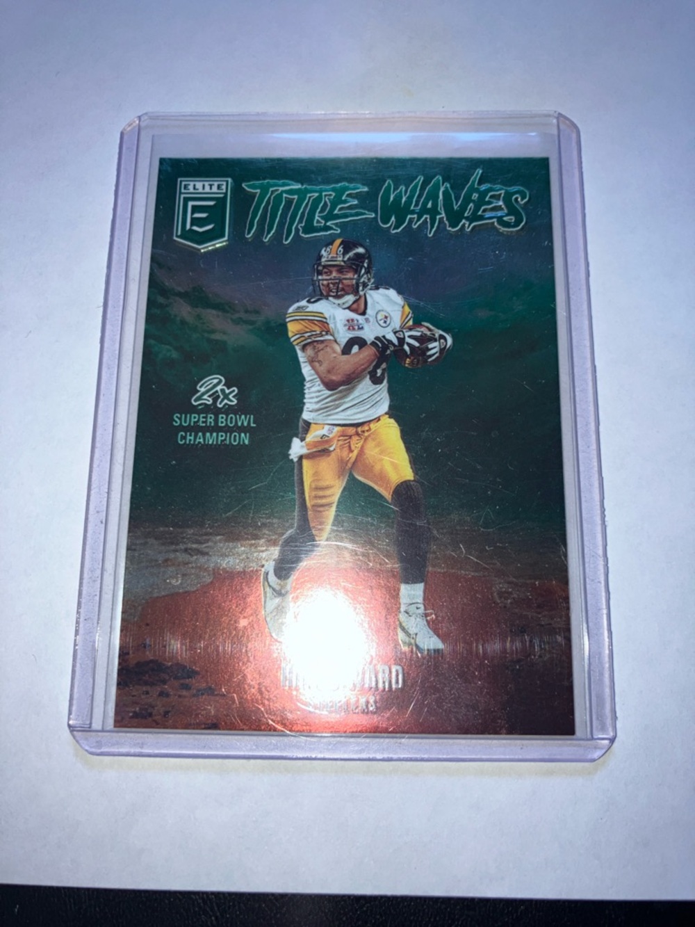 2025 Panini Donruss Hines Ward Title Waves Steelers Football Card NM+